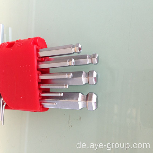 9pcs Kugelschreiber HEX KEY Short Inbusschlüssel